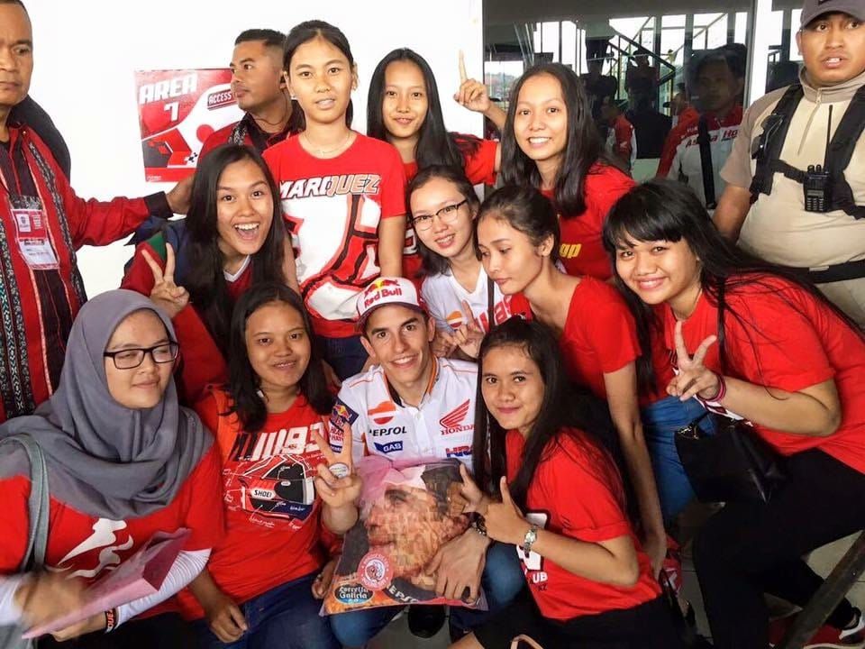 Kelebihan Duit..Fans Marc Marquez Pesan Tempat Khusus di Sirkuit Mandalika agar Lebih Nyaman Menonton